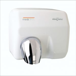 Saniflow hand dryer white