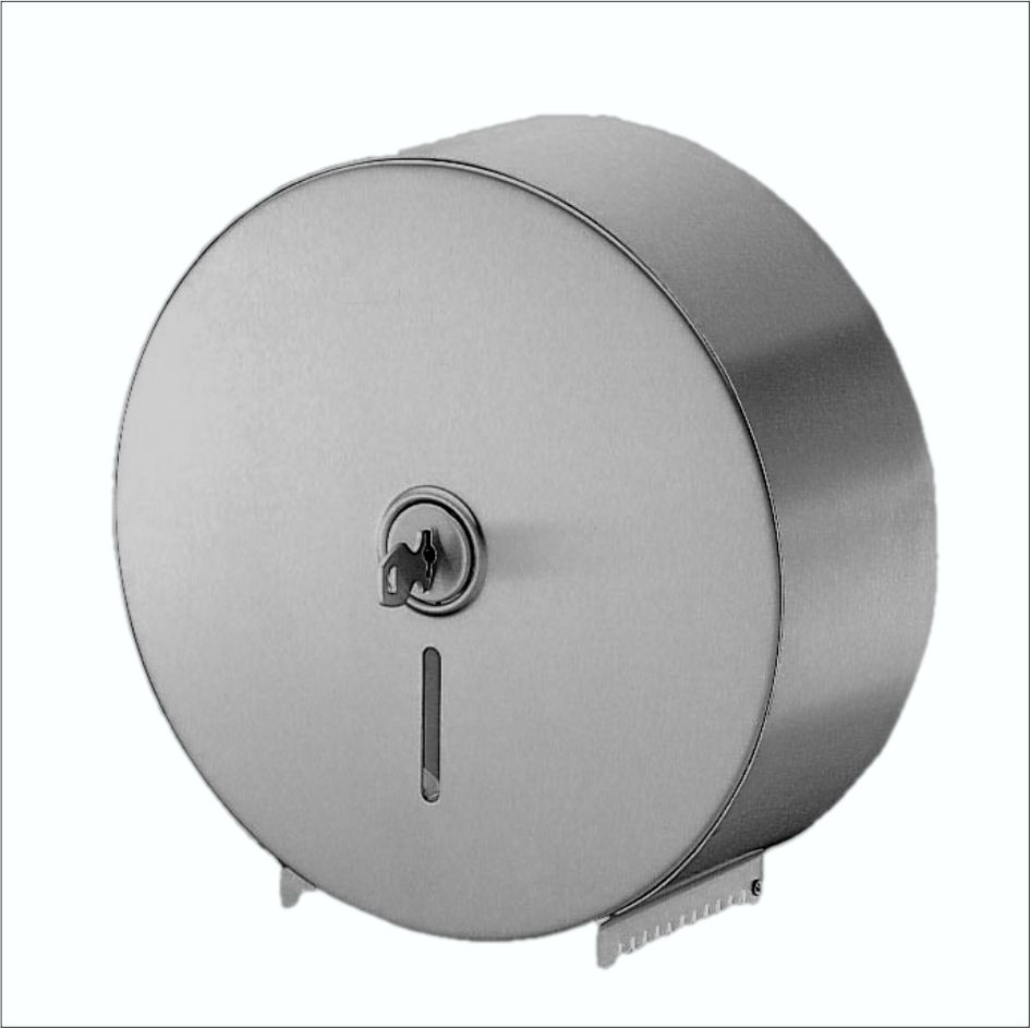 Toilet Paper Dispenser Jumbo Roll satin Stainless Steel A-841